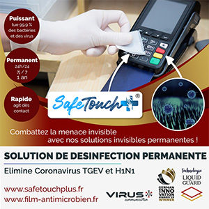 image commerciale safe touch +